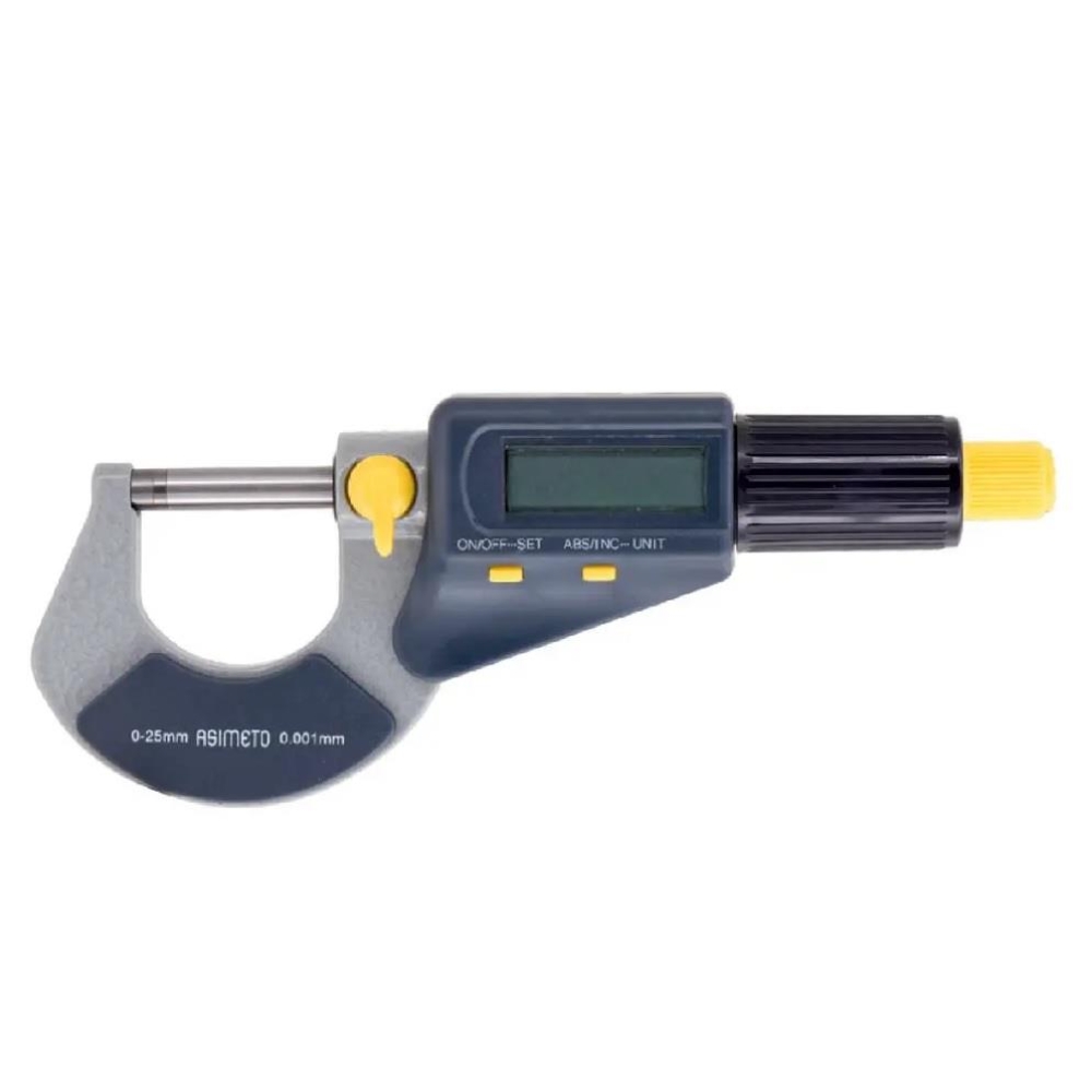 AS-116010 Asimeto 0-25 Dijital Dış Çap Mikrometresi