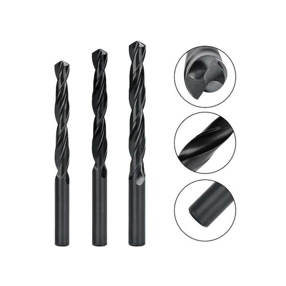 Drillcraft 3,20mm Matkap Ucu Hss 3,20mm Demir Çelik Matkap Ucu (10'lu)