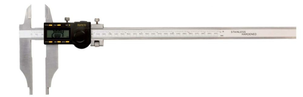 Fett 0-1000mm Asimeto Abs Tip Ağır İş Çift Çene Dijital Kumpas As-315408