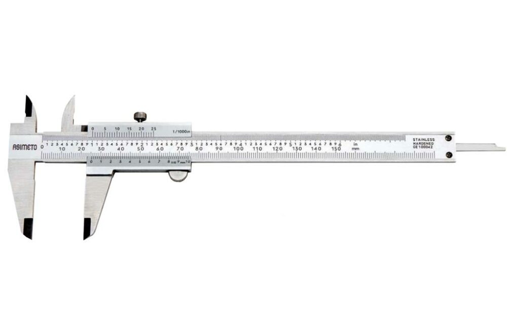 Fett 0-100mm Asimeto Düz Tip Mekanik Kumpas As-341040