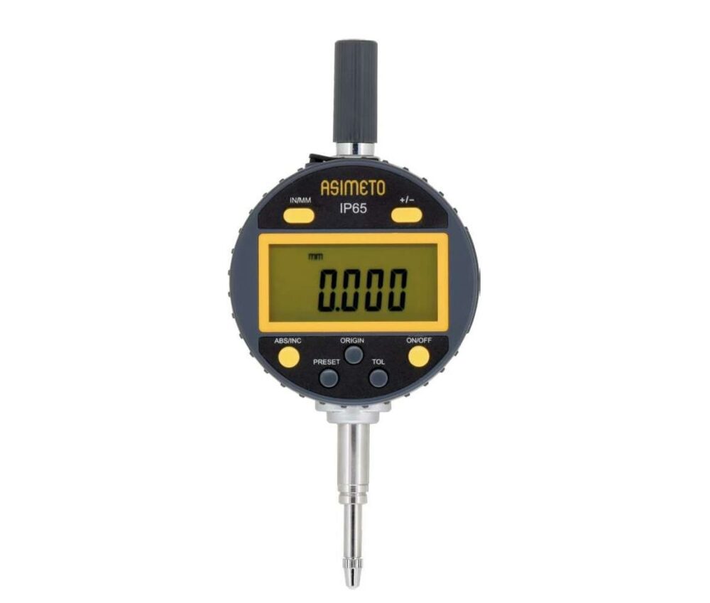 Fett 0-12,5mm Asimeto Ip65 Dijital Komparatör Saati As-407012