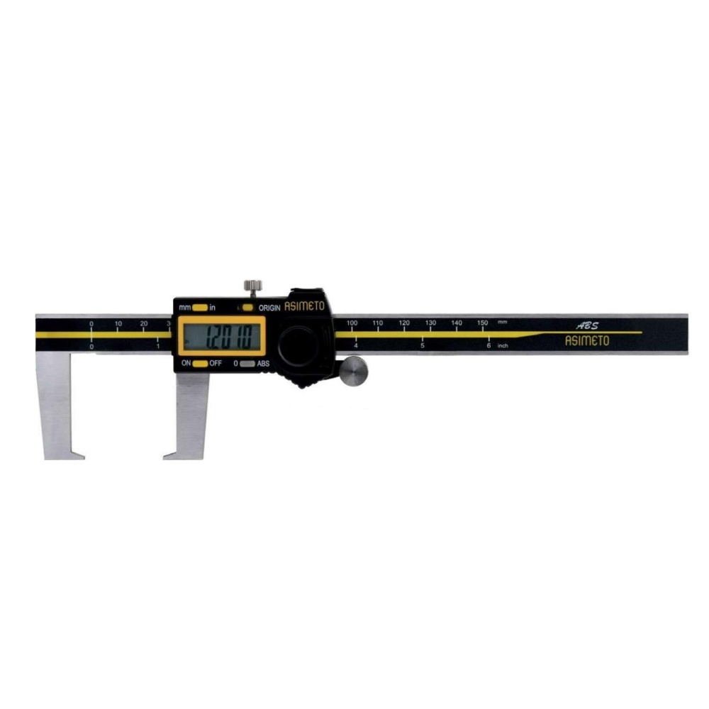 Fett 0-150mm Asimeto Abs Tip Dış Kanal Dijital Kumpası As-309063