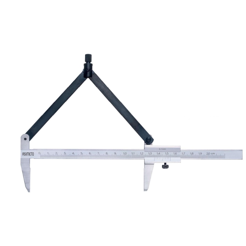 Fett 0-150mm Asimeto Çizgi Kumpası As-322710