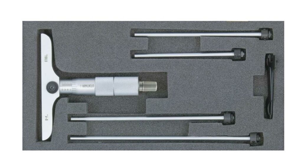 Fett 0-150mm Asimeto Derinlik Mikrometresi As-201060