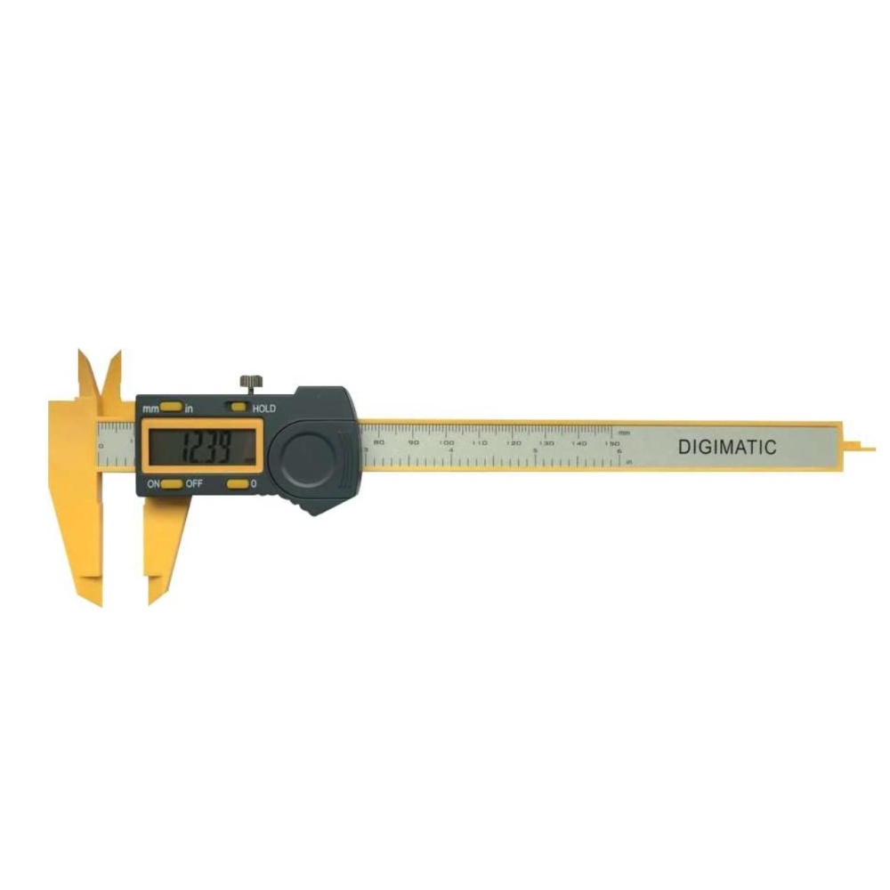 Fett 0-150mm Asimeto Karbon Fiber Dijital Kumpası As-310060