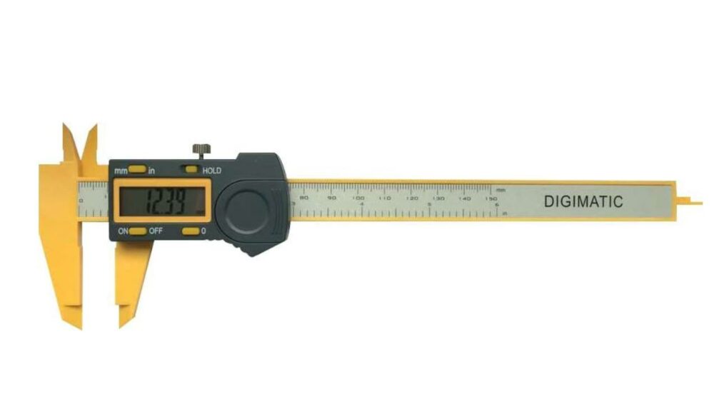 Fett 0-150mm Asimeto Karbon Fiber Dijital Kumpası As-310060