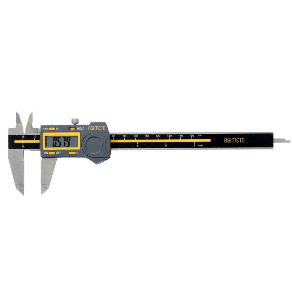 Fett 0-150mm Asimeto Normal Tip Dijital Kumpas As-307064