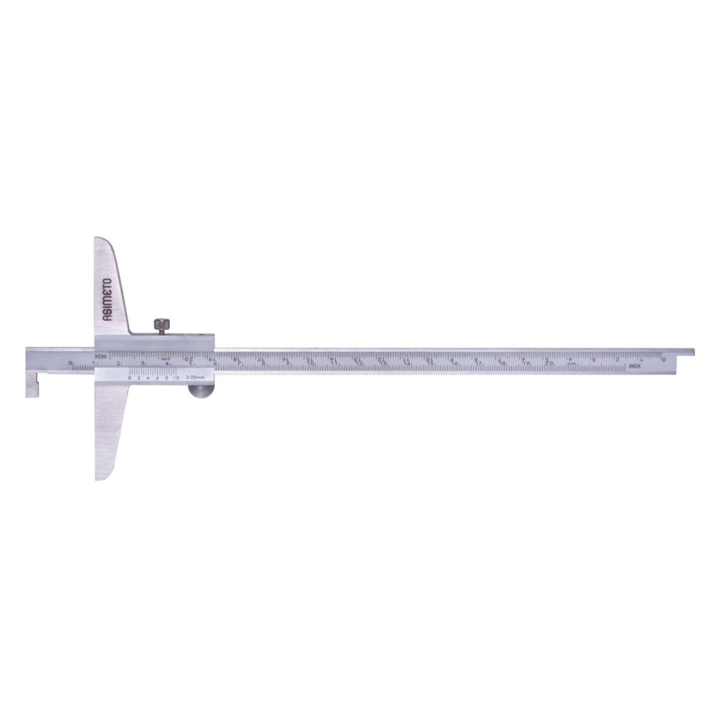 Fett 0-150mm Asimeto Tek Kanca Mekanik Derinlik Kumpası As-322062