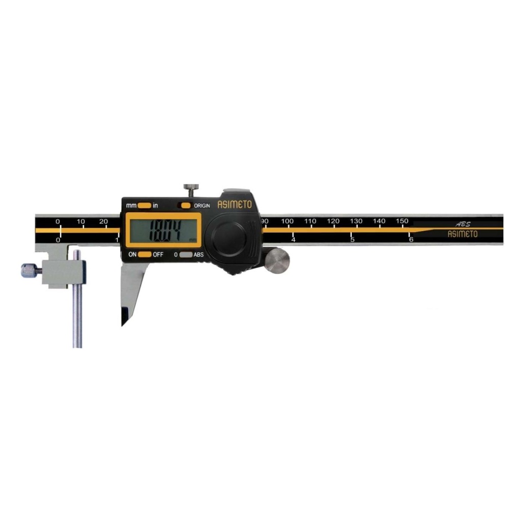 Fett 0-200mm Asimeto Dijital Boru Kumpası As-316082