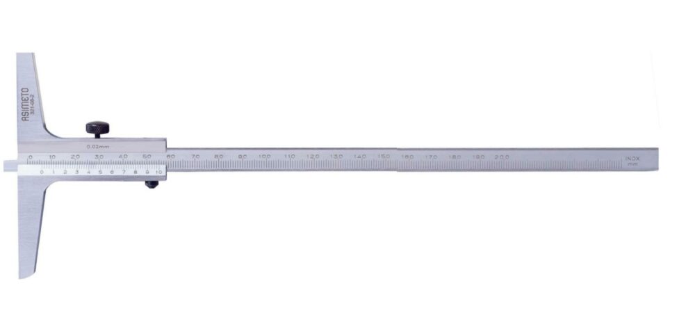 Fett 0-200mm Asimeto Mekanik Derinlik Kumpası As-321082