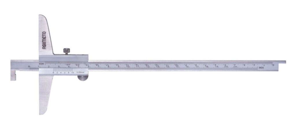 Fett 0-200mm Asimeto Tek Kanca Mekanik Derinlik Kumpası As-322082