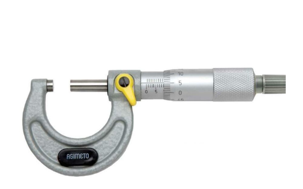 Fett 0-25mm Asimeto Dışçap Mikrometresi As-101010