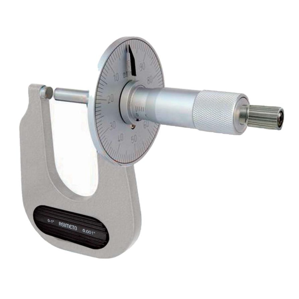 Fett 0-25mm Asimeto Sac Mikrometresi As-158520