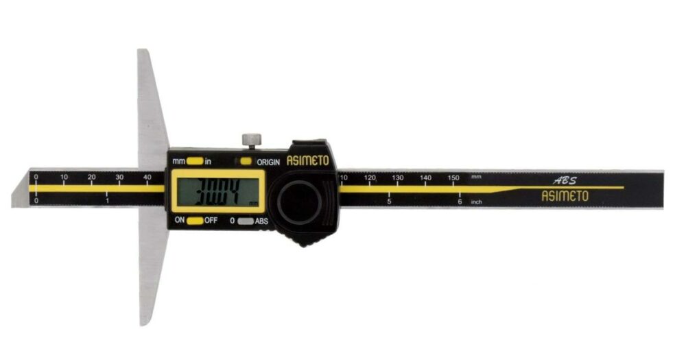 Fett 0-300mm Asimeto Abs Tip Dijital Derinlik Kumpası As-327127