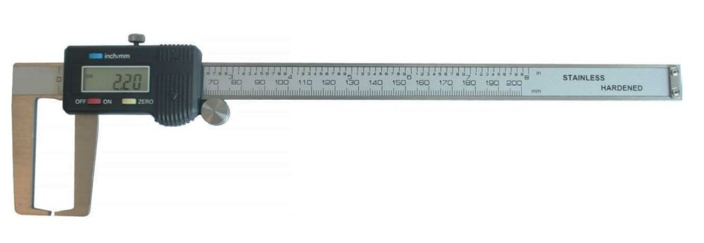 Fett 0-300mm Pld Ekonomik Tip Dijital Dış Kanal Kumpası