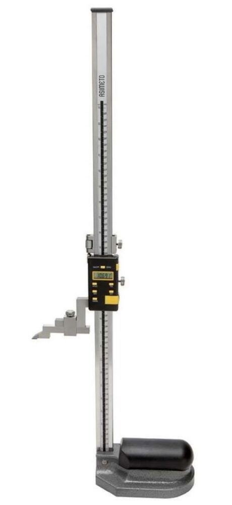 Fett 0-600mm Asimeto Tek Kolon Dijital Yükseklik Mihengiri As-625240