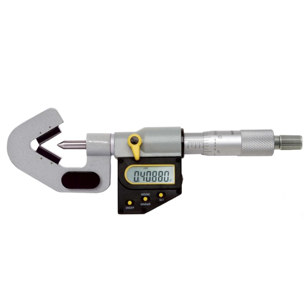 Fett 1-15mm Asimeto Dijital V Yataklı Mikrometre As-155010