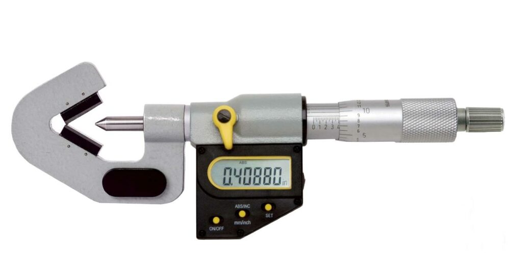 Fett 1-15mm Asimeto Dijital V Yataklı Mikrometre As-155010