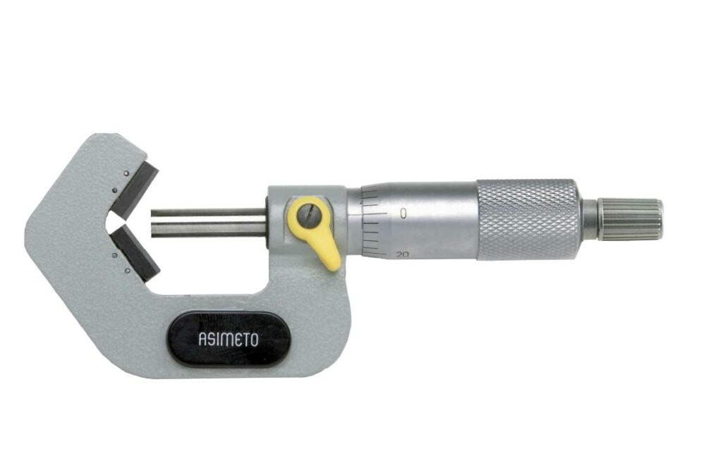Fett 1-15mm Asimeto Mekanik V Yataklı Mikrometre As-151010
