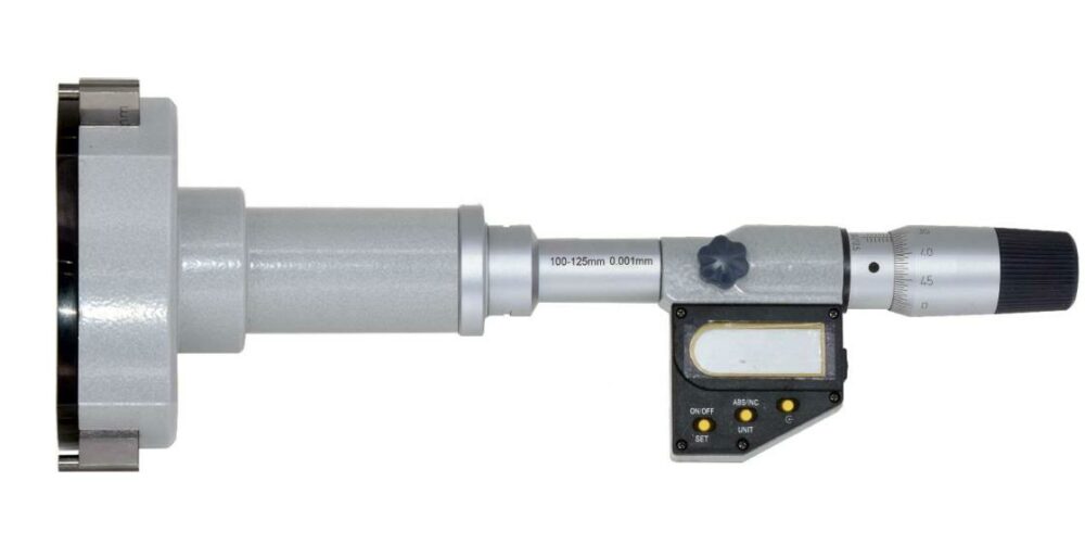 Fett 100-125mm Asimeto Dijital 3 Nokta Temaslı İç Çap Mikrometresi As-208340