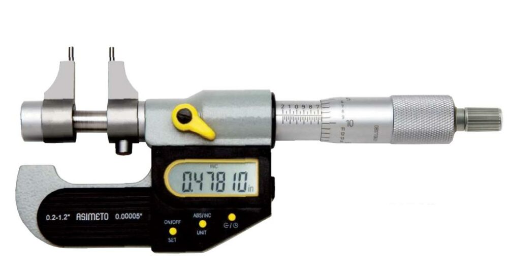 Fett 100-125mm Asimeto Dijital İç Çap Mikrometresi As-207050
