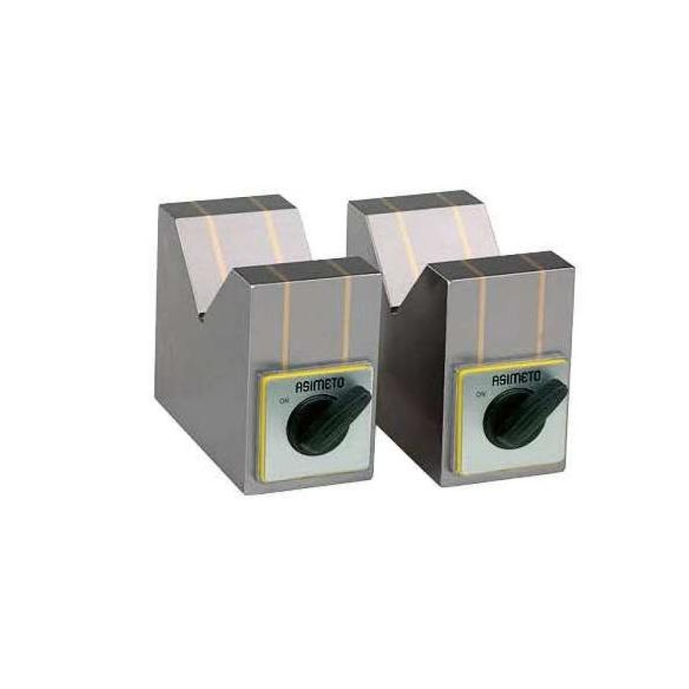 Fett 100X 50X 80mm Asimeto Çift Ölçüm İçin Manyetik V-Yatak As-609210