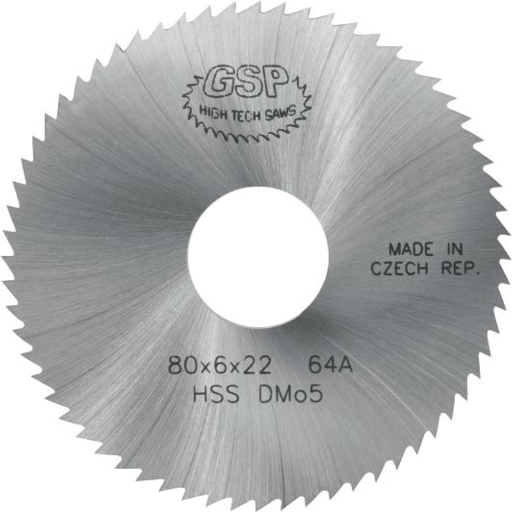 Fett 125X2,0X22/27 64/128 Gsp Dın1837A Hss Metal Daire Testere