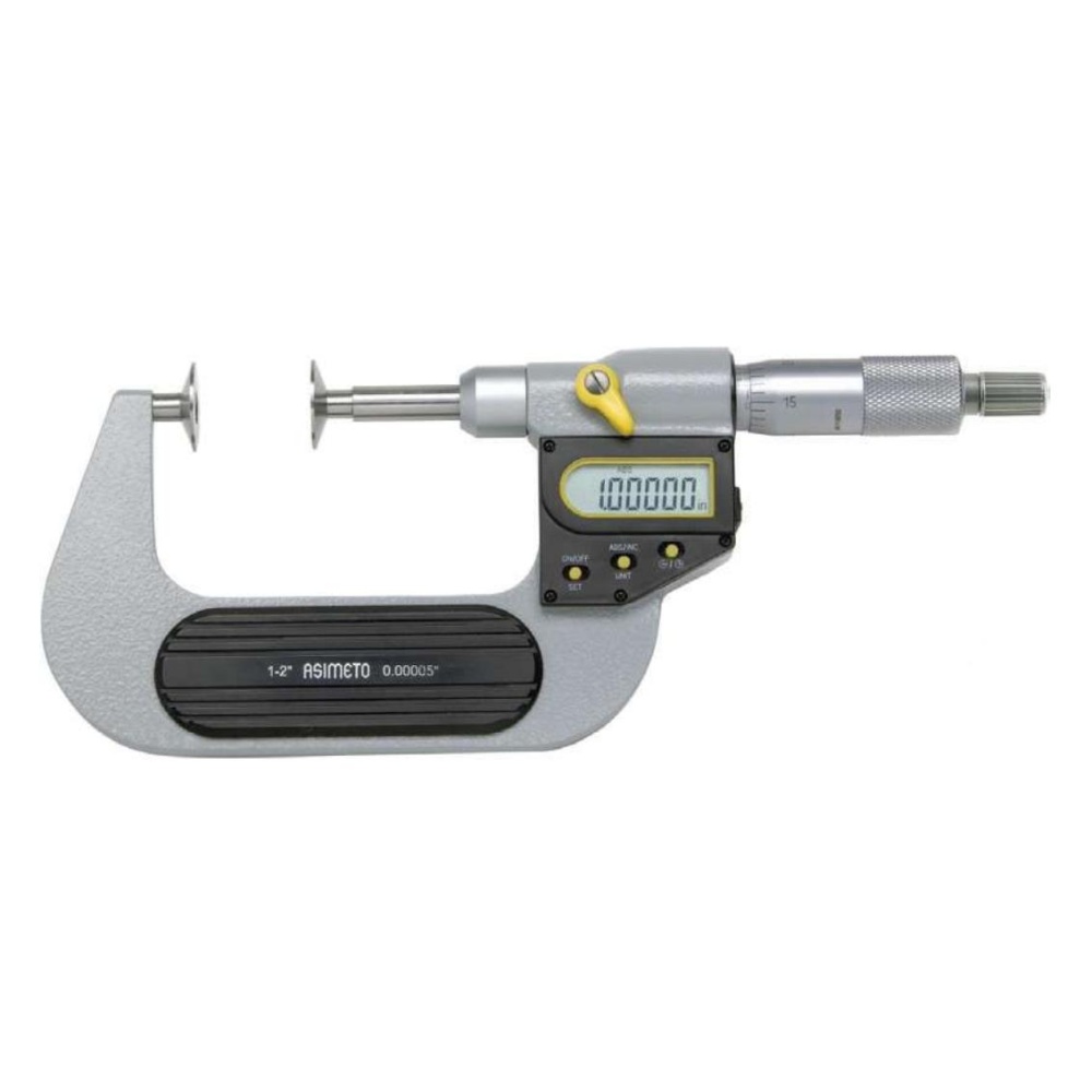 Fett 150-175mm Asimeto Dijital Dişli Mikrometresi As-145070