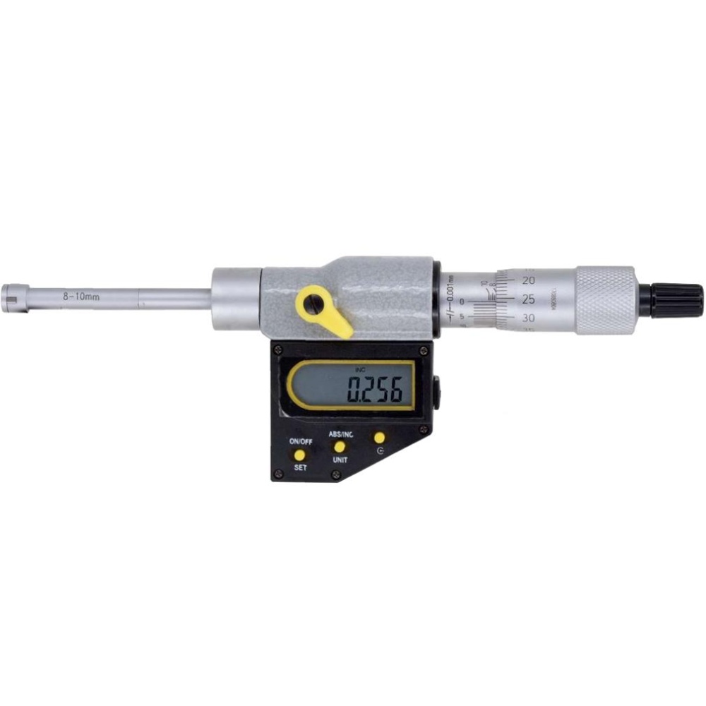 Fett 2-2.5mm Asimeto Dijital 2 Ve 3 Nokta Temaslı İç Çap Mikrometresi As-208060