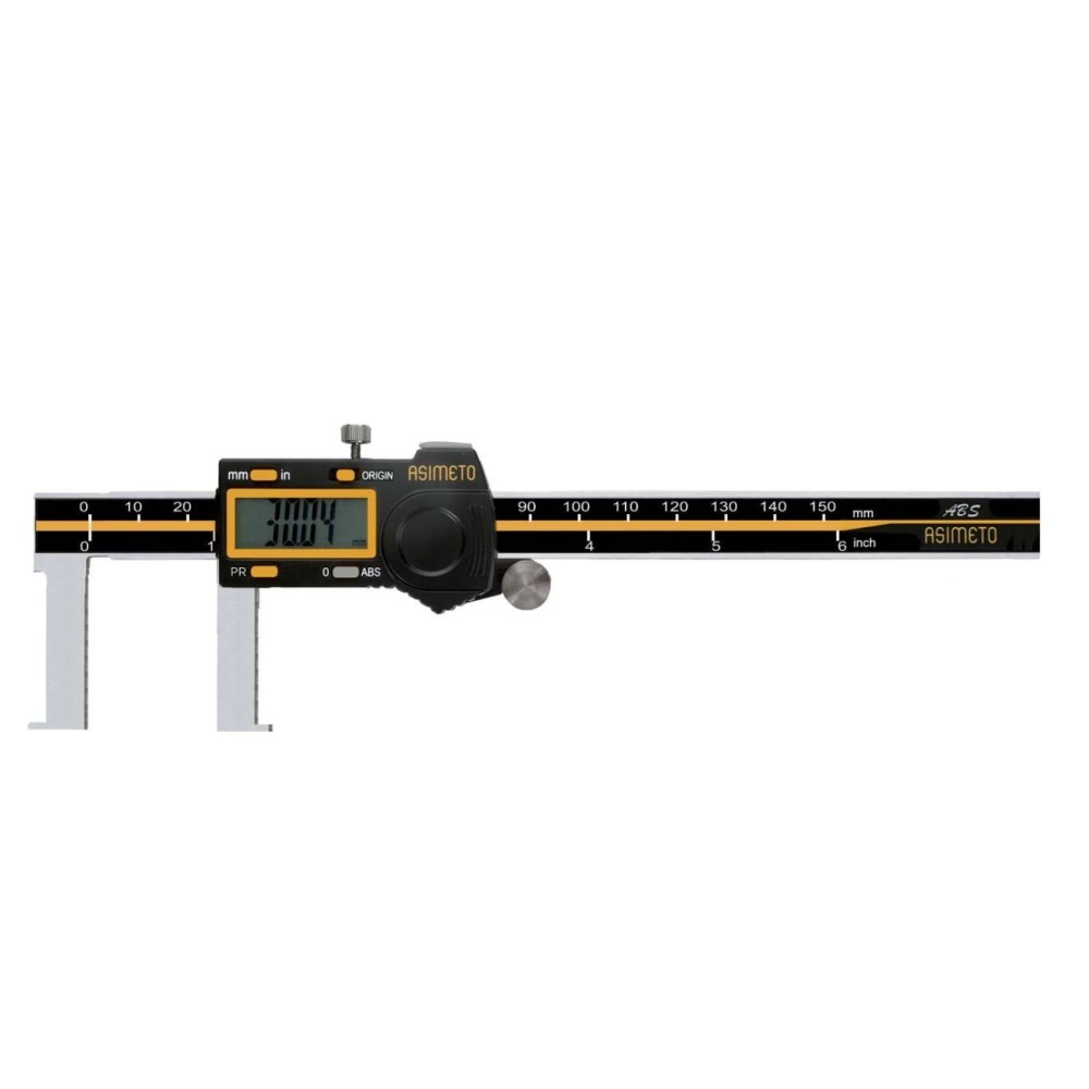 Fett 20-150mm Asimeto Abs Tip İç Kanal Dijital Kumpası As-309064