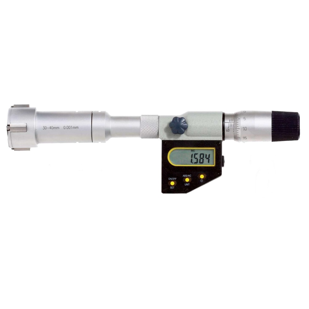 Fett 20-25mm Asimeto Dijital 3 Nokta Temaslı İç Çap Mikrometresi As-208260
