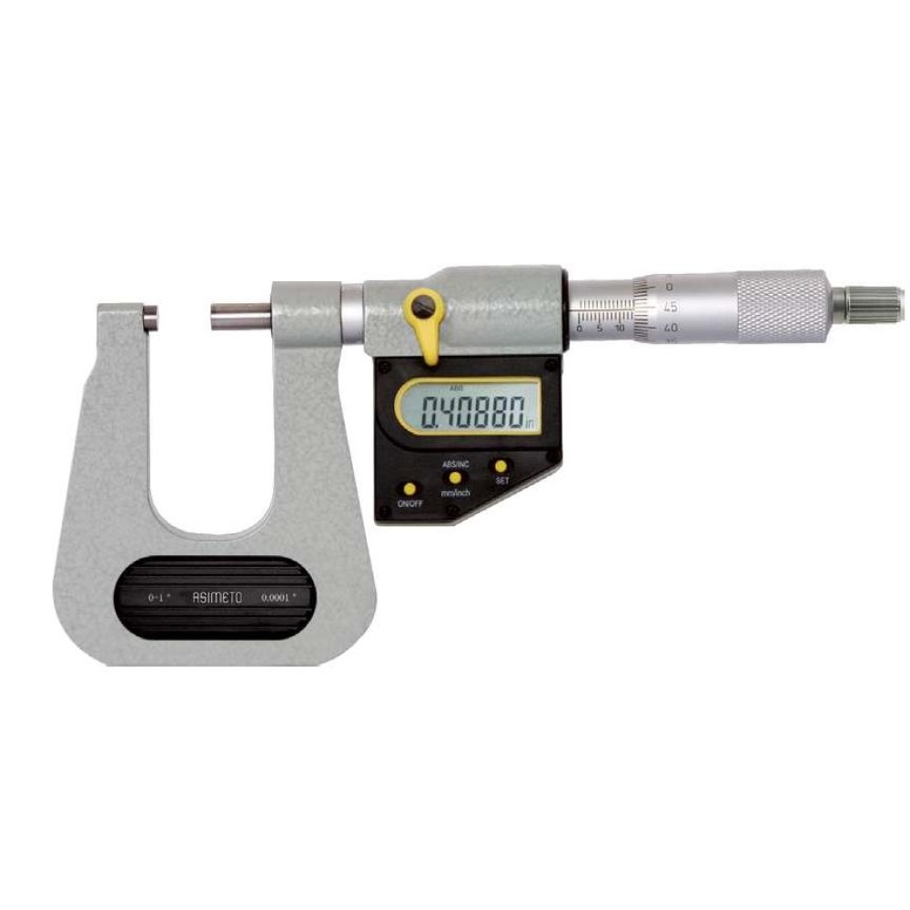 Fett 25-50mm Asimeto Dijital Derin Boğaz Mikrometre As-157024
