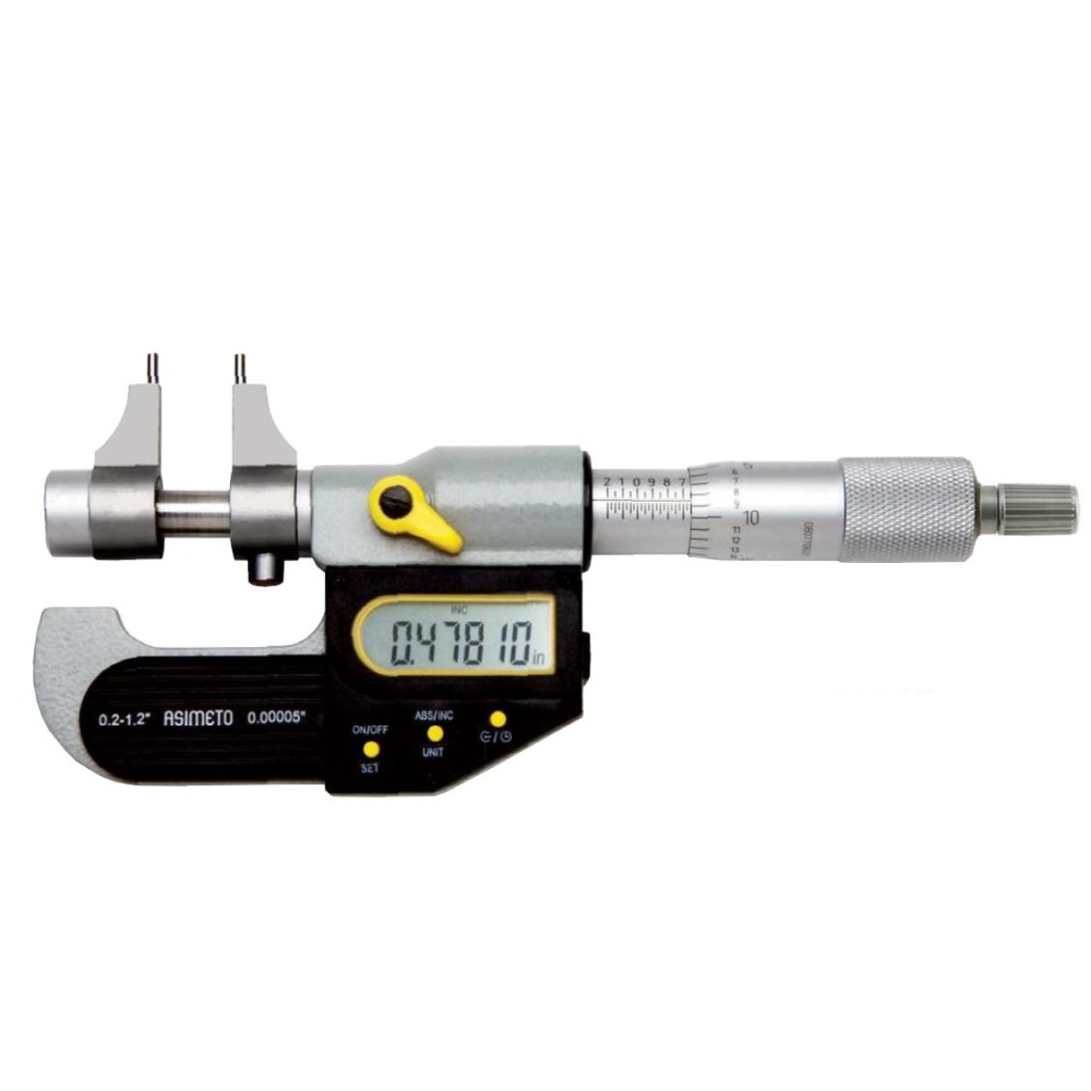 Fett 25-50mm Asimeto Dijital İç Çap Mikrometresi As-207020