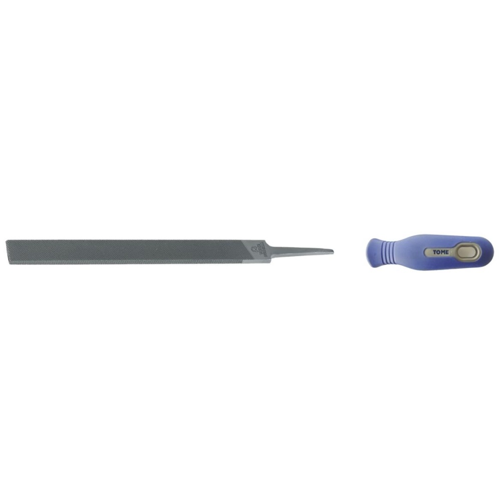 Fett 350mm Tome İnce Diş Saplı Yarım Lama Eğe