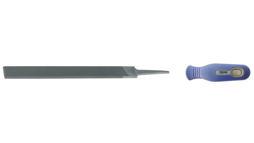 Fett 350mm Tome İnce Diş Saplı Yarım Lama Eğe