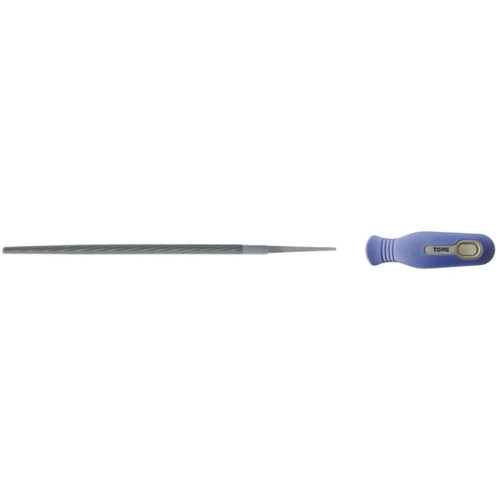 Fett 350mm Tome İnce Diş Saplı Yarım Yuvarlak Eğe