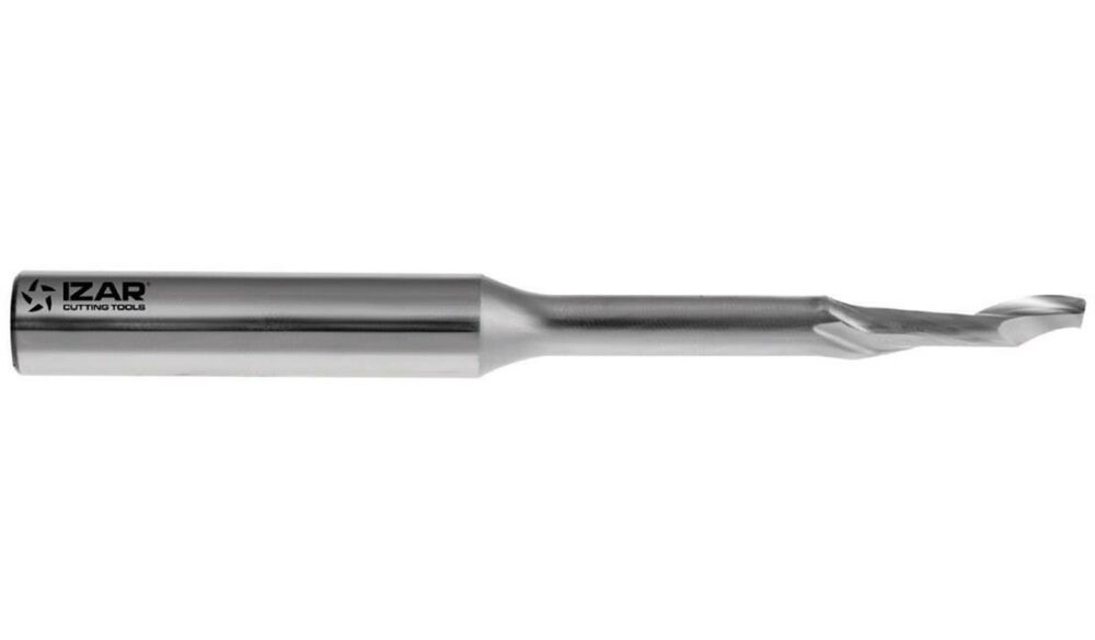 Fett 4,00X8X80mm İzar Hss Ref4414 Tek Ağızlı Alüminyum Freze