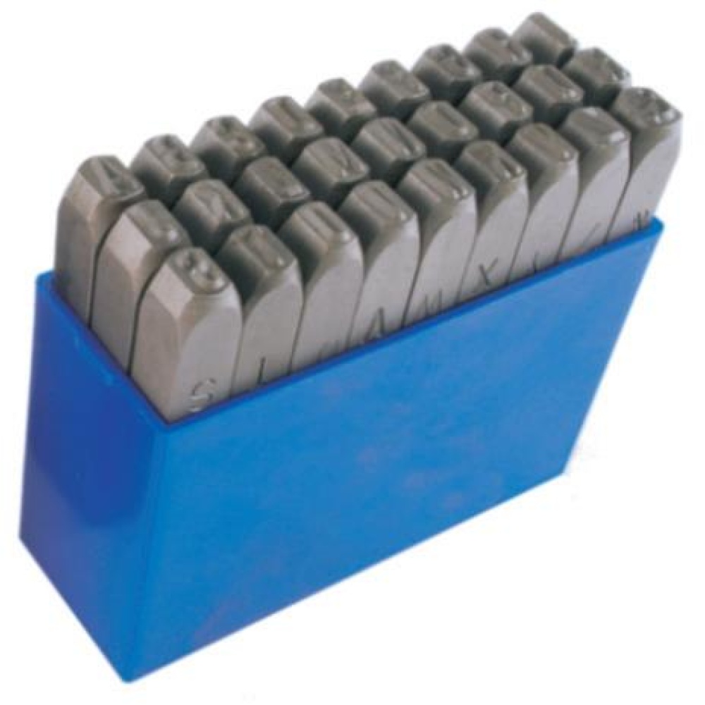 Fett 4mm Masus Siyah Çelik Ters Harf Takımı M265040