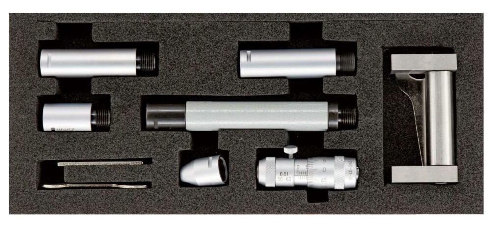 Fett 50-1000mm Asimeto İç Çap Boru Mikrometresi As-240020