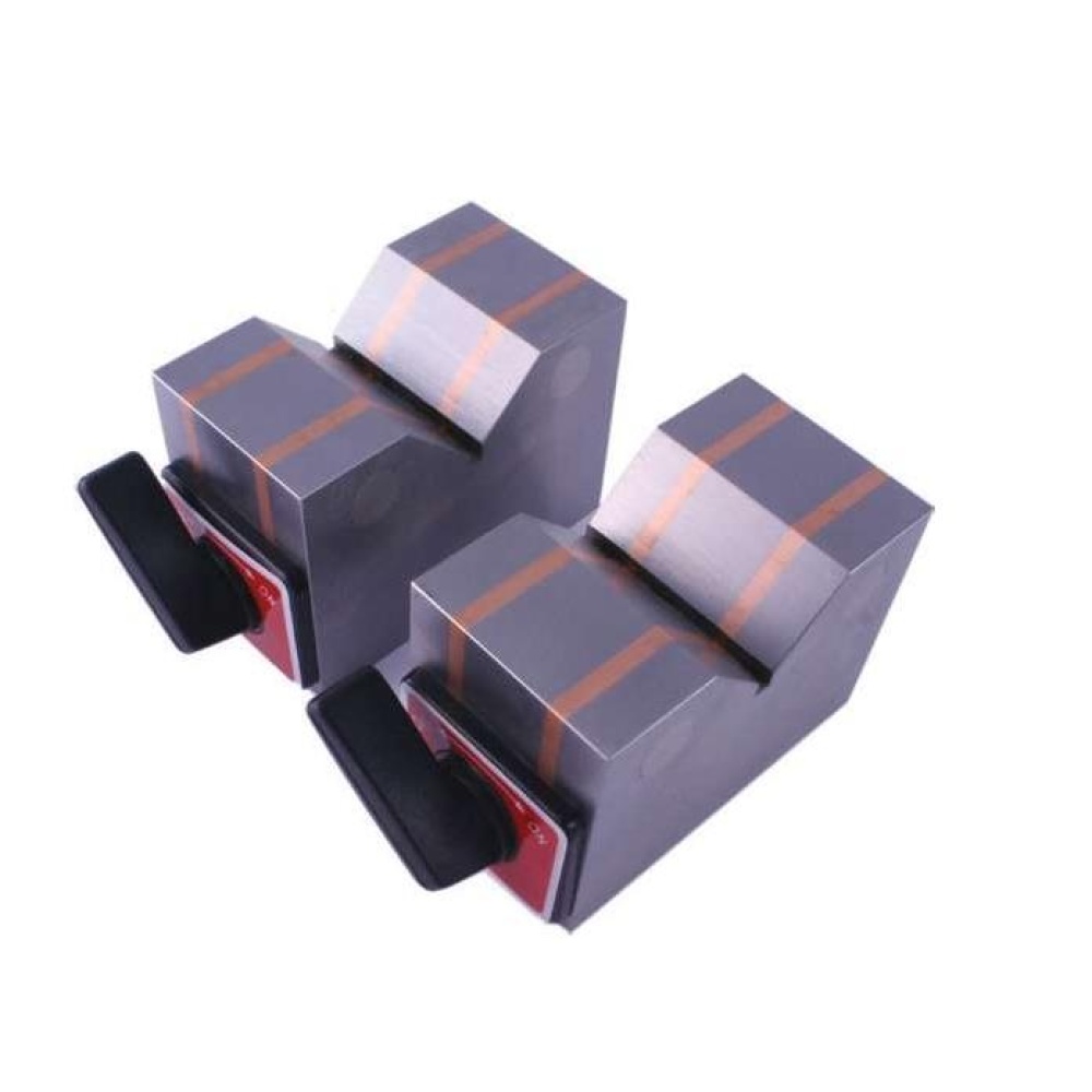 Fett 50X40X70X30 Pld Manyetik V-Yatak Çift Ölçüm İçin 2Li