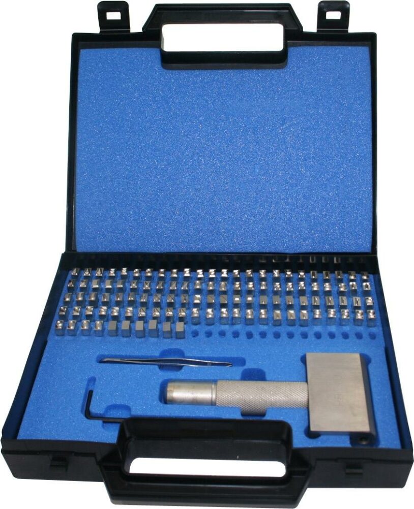 Fett 5mm Masus Çelik Harf Verakam Seti 106 Parça M16505