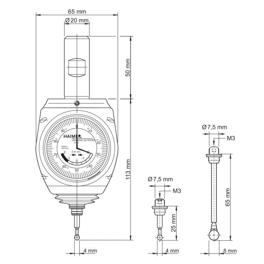 Fett Haım-8036440 Haimer 3D Mekanik Tester