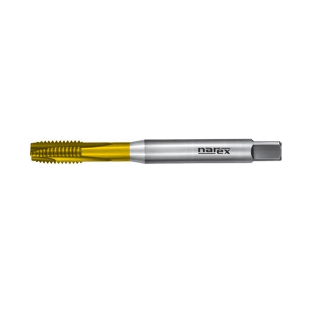 Fett M10 Narex 1500 Dın N-371B (6G) Tin Hsse Düz Kanal Uç Bilemeli Makina Kılavuzu