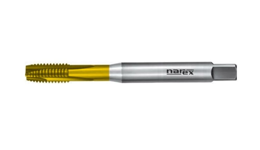 Fett M10 Narex 1500 Dın N-371B (6G) Tin Hsse Düz Kanal Uç Bilemeli Makina Kılavuzu