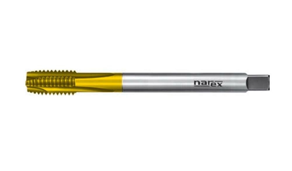 Fett M12 Narex 3500 Dın N-376B (6G) Tin Hsse Düz Kanal Uç Bilemeli Makina Kılavuzu
