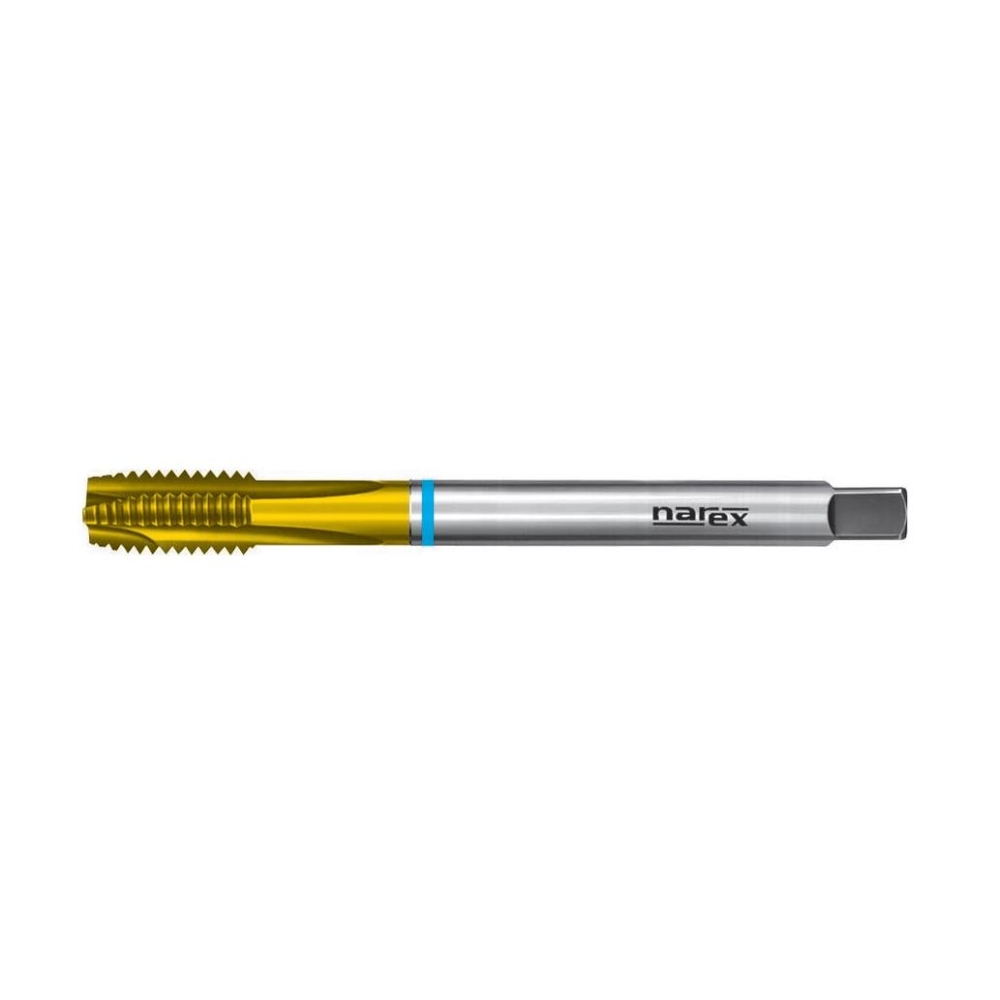 Fett M12 Narex 3660 Dın N-371Bps Tin Hsse Düz Kanal Uç Bilemeli Makina Kılavuzu