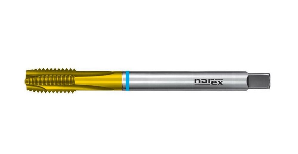 Fett M24 Narex 3660 Dın N-371Bps Tin Hsse Düz Kanal Uç Bilemeli Makina Kılavuzu