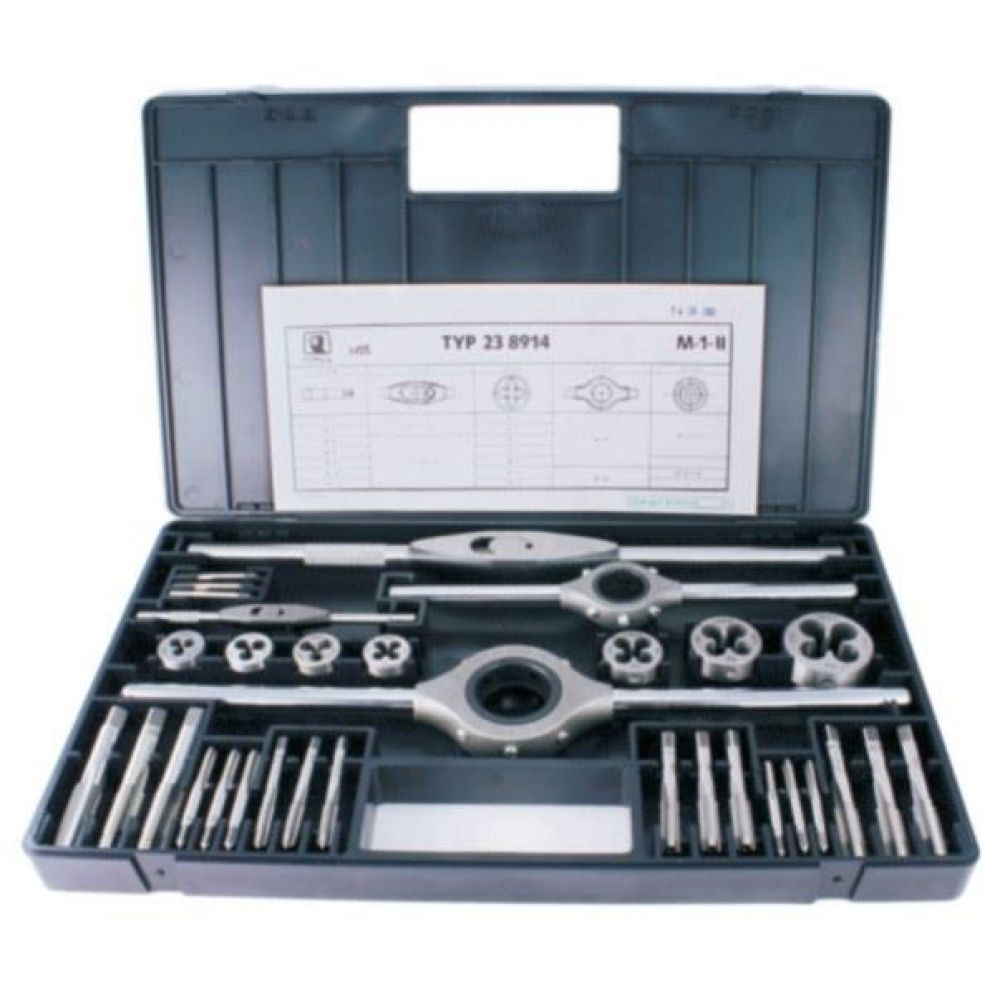 Fett M3-M4-M5-M6-M8-M10-M12 Bucovice Hss Kılavuz Pafta Takımı