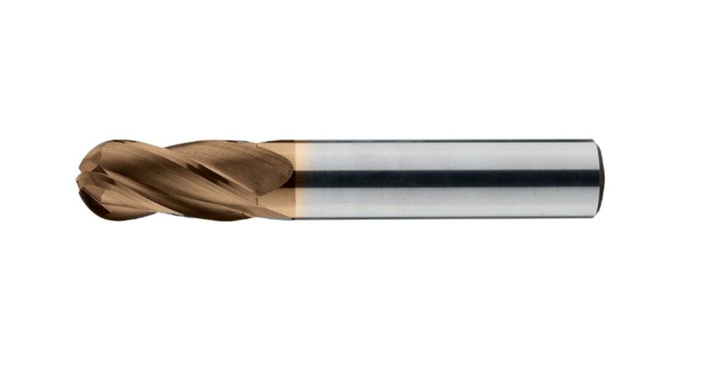 Kraft 12mm 4 Ağız Küresel Uzun Karbür Parmak Freze