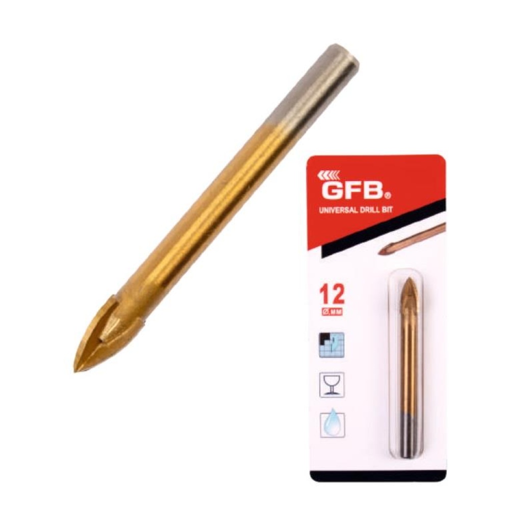 Fett Gfb 4mm Cam - Seramik Delme Üniversal Matkap Ucu